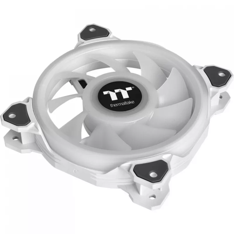 Wentylator obudowy Thermaltake Riing Quad 12 ARGB 120 mm biały