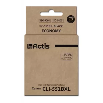 Actis KC-551Bk Ink (zamiennik Canon CLI-551BK; Standard; 12 ml; czarny)