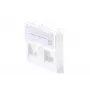 Gniazdko ścienne Lanview LKS830 45x45 mm 2-portowy Ethernet