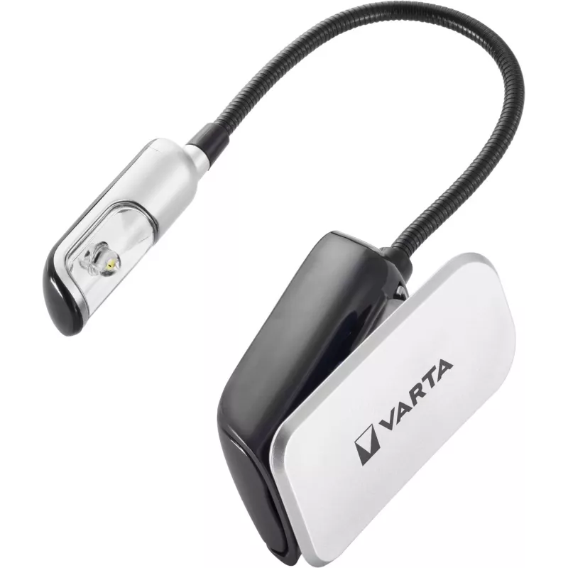 Varta 16618 - Latarka klipsowa - Czarny - Srebrny - Plastik - LED - 1 lampa - 9 lm