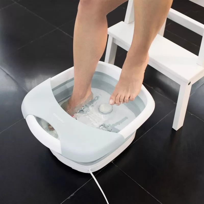Kąpiel do stóp Medisana FS 886, biało/szara