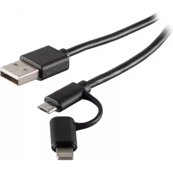 Kabel Lightning S/CONN 14-14025 1 m czarny