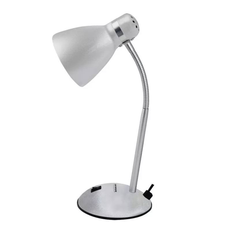 Esperanza ELD113S lampa stołowa E27 12 W LED srebrna