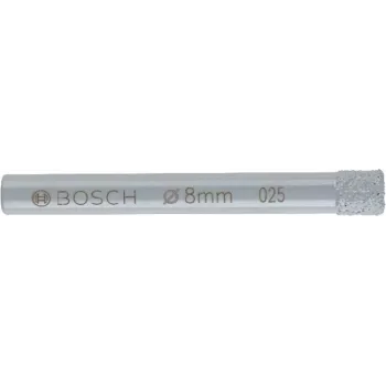 Wiertło diamentowe Bosch Dia-Bohrer EXPERT do ceramiki 8 mm, wiercenie na mokro, MPN 2608599050