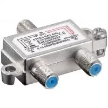 Wentronic Goobay SAT-TV-Einschleuseweiche - DC-Durchgang (67054)