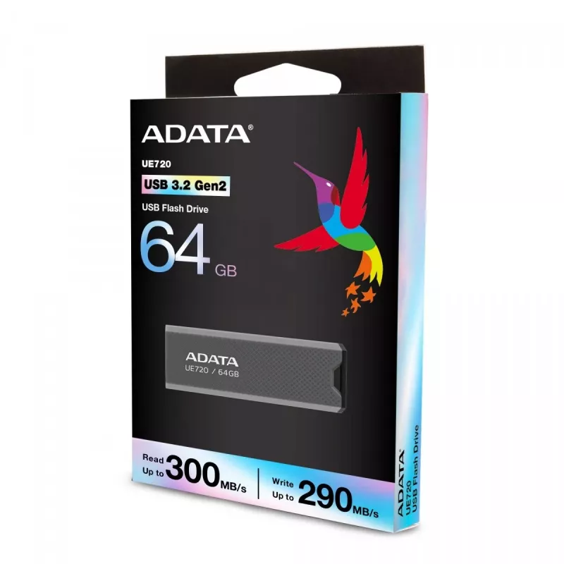 Pendrive UE720 64GB USB3.2-A Gen2 szary