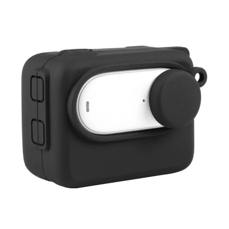 Ochronny silikonowy futerał Puluz do Insta360 GO 3 z wbudowaną osłoną obiektywu