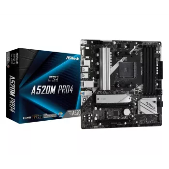 Płyta główna ASRock A520M PRO4 Socket AM4 micro ATX