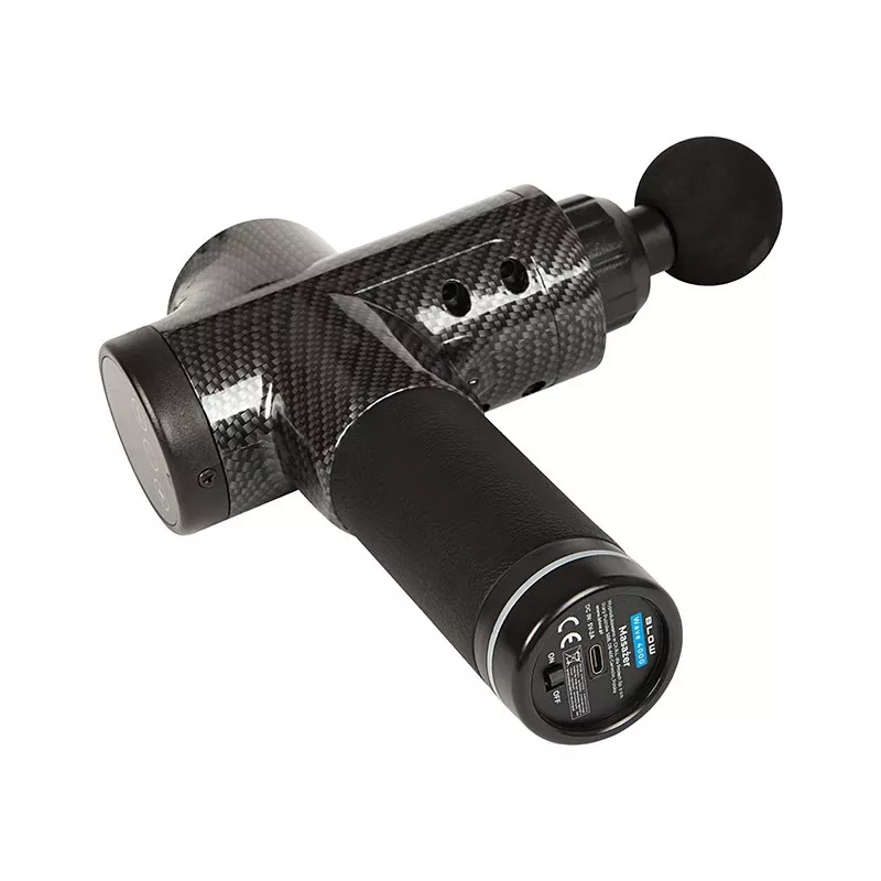 Ręczny masażer udarowy BLOW Wave 4000 model 44-340# — 32 poziomy intensywności, bateria 2200 mAh, USB-C