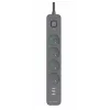 Listwa przeciwprzepięciowa Power Line+ mobile ready 1,5 m (4 gniazda + 3x USB A, 5V 2,4A)