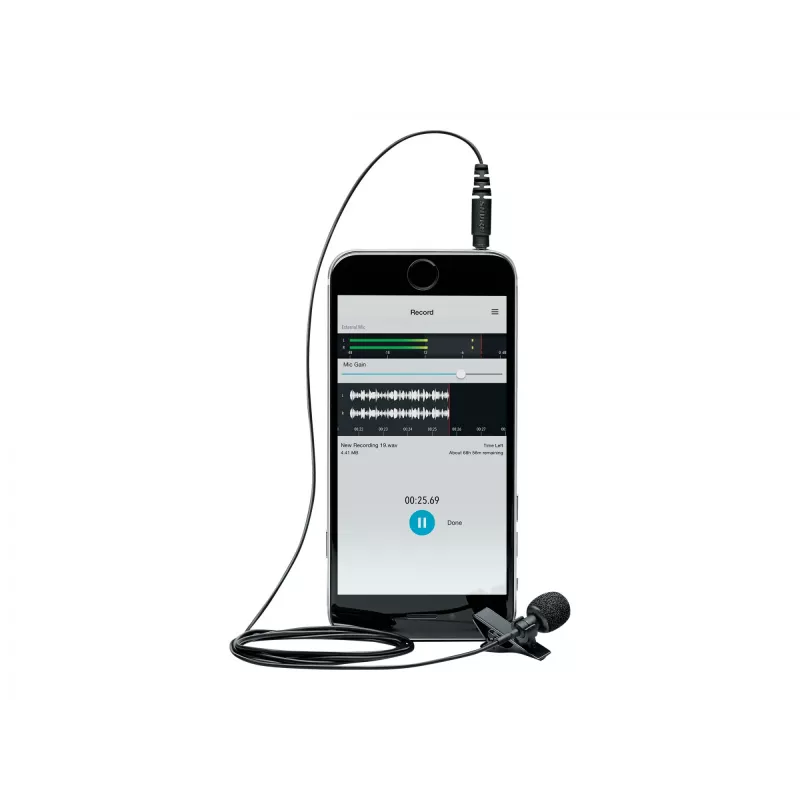 Mikrofon krawatowy Shure MVL do smartfona lub tabletu | Shure