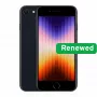 Apple Renew klasa A | iPhone SE (3. gen., 2022) | Midnight | 4.7 cala | Retina HD | A15 Bionic | 4 GB | 64 GB | iOS