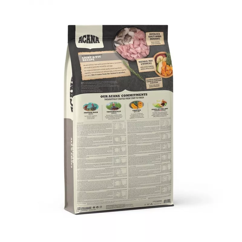 ACANA Dog Light & Fit Recipe - sucha karma dla psa - 11,4kg