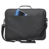 Torba na laptopa Manhattan Cambridge 17,3 inch, konstrukcja clamshell, czarna, NISKOKOSZTOWA, kieszeń na akcesoria, kieszeń na dokumenty z tyłu, pasek na ramię (odpinany), odpowiednik Targus CN418EU, futerał na notebook, trzyletnia gwarancja