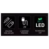 Dekoracyjne światło LED w stylu neonu MANTA SNL70PK Style Neon Lights CAT 2 różowe (model SNL70PK)