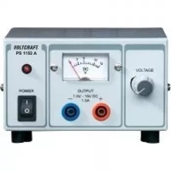 Zasilacz laboratoryjny Voltcraft PS-1152A, DC 1,5–15 V, maks. 1,5 A, 22,5 W