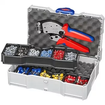 Zestaw narzędzi do zaciskania przewodów Knipex 97 90 13 Wielokolorowy