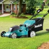 Makita DLM481Z kosiarka do trawy Kosiarka ręczna Zasilana baterią Czarny, Niebieski, Metaliczny