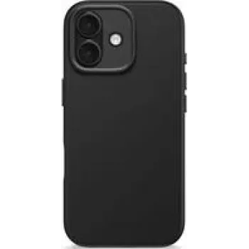 Decoded AntiMicrobial Silicone Backcover iPhone 17 Phantom Czarny (D25IPO17BCS9PK)
