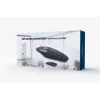GEMBIRD wireless IR presenter WP-L-11, 4 buttons, 2.4 GHz RF USB receiver, Czarny, AAA bateria