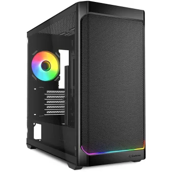 Sharkoon MK4W RGB Strip Micro Tower Czarny