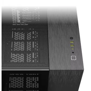 Obudowa PC Corsair CC-9011287-WW Midi Tower Aluminium, Czarny