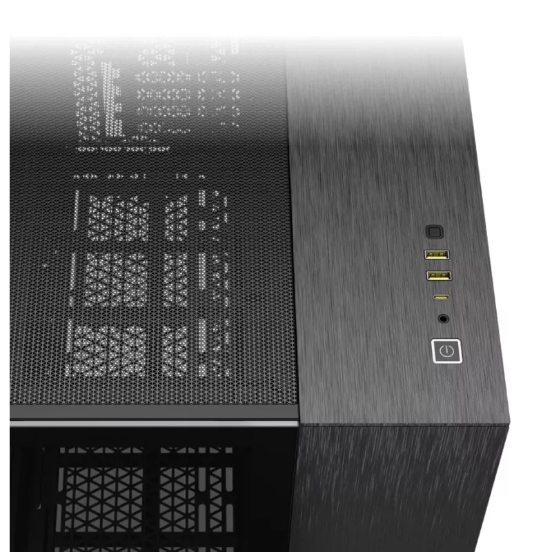 Obudowa PC Corsair CC-9011287-WW Midi Tower Aluminium, Czarny