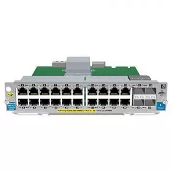 Moduł PoE HP Enterprise PoE Module 0P GT 2P SFP v2 zl — kompatybilny z obudowami serii zl HP