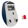 Bezprzewodowa mysz gamingowa DEFENDER MM-282 RF — symetryczna, optyczna 1800 DPI, 5 przycisków, USB, zasilana bateriami