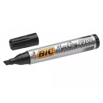 Marker permanentny BIC ECO 2300, czarny, końcówka kulista 4–5 mm