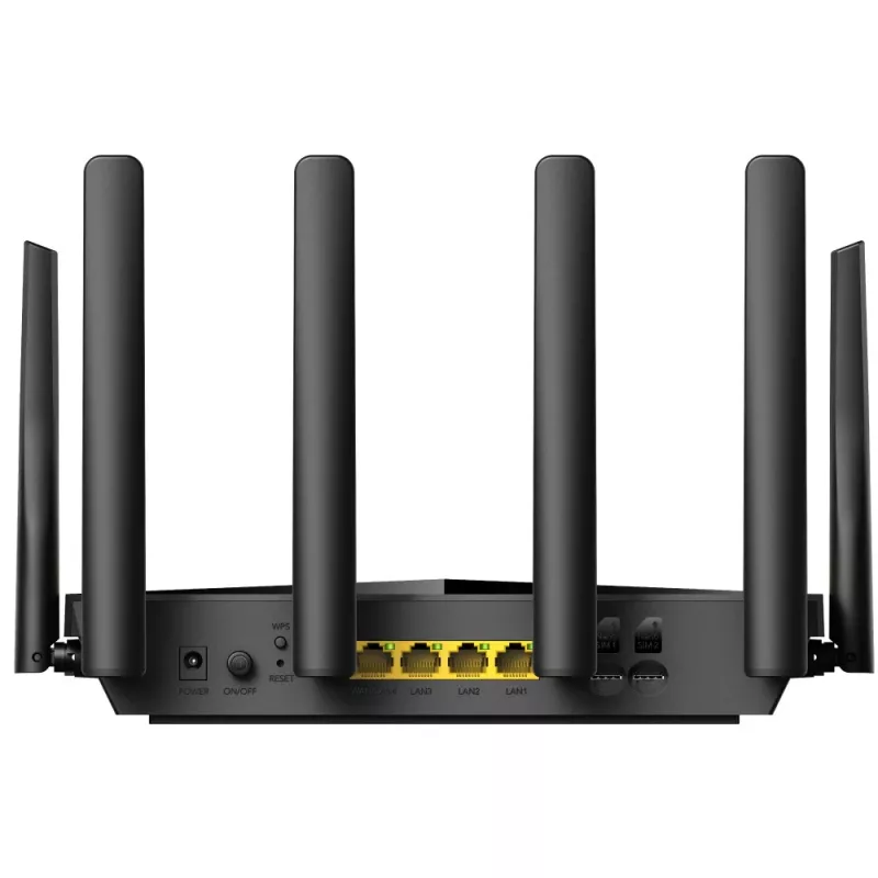 Nowy router WiFi 4G LTE Cat 6 Cudy, chipset Qualcomm, modem LTE, router komórkowy z podwójną kartą SIM, AC1200 dwuzakresowe WiFi, 4 porty Gigabit, OpenVPN