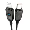 Baseus Unbreakable USB C do iP kabel 2 m 20 W Czarny