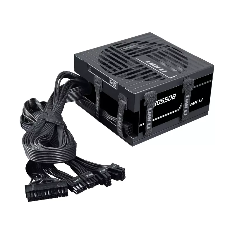 Zasilacz Lian Li RB0550B.B 550 W, 24-pin ATX, 80 PLUS Bronze, wentylator 135 mm, czarny