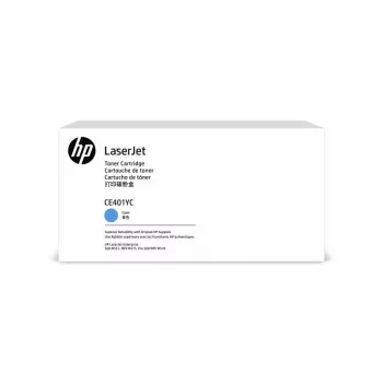 HP 507A - CE401YC - CQ - otwarte opakowanie - Opakowanie projektowe - Toner cyjan