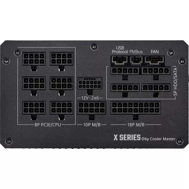 Zasilacz Cooler Master X Silent Edge Platinum 1100 W 24-pin ATX Czarny