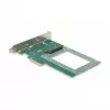 DeLOCK Karta PCI Express x4 na 1 wewnętrzny U.2 NVMe SFF-8639