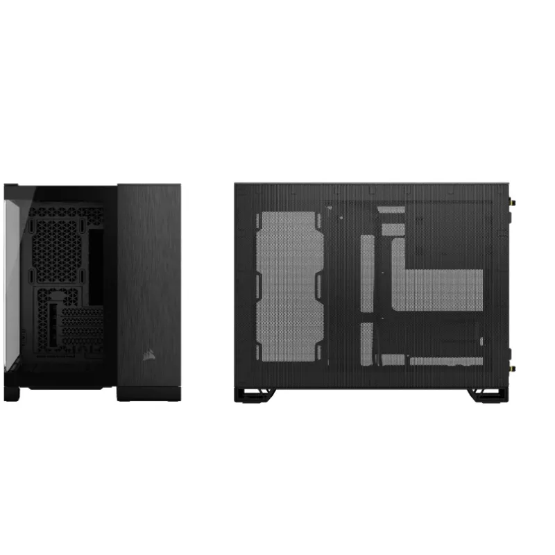 Obudowa PC Corsair CC-9011287-WW Midi Tower Aluminium, Czarny