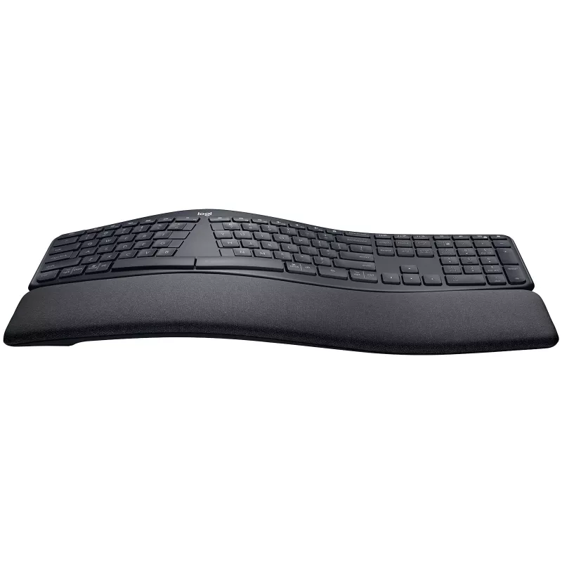 Logitech ERGO K860 - Klawiatura - Bezprzewodowa - 2,4 GHz, Bluetooth 5.0 - QWERTY - GB - Grafit