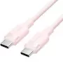 Kabel USB C na USB C Vention TRDP USB 2.0 2 m 0,48 Gbit/s 60 W Różowy