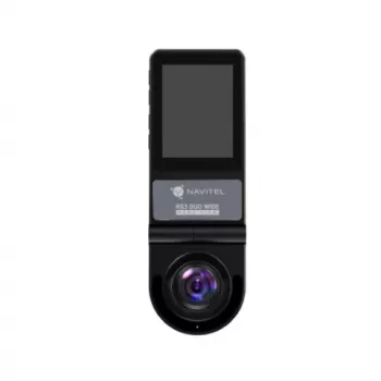 Dash Cam Navitel RS3 Duo Wide — dwukanałowa 1080p, obiektyw szerokokątny, GPS, czujnik G, wyświetlacz 2,7 cala