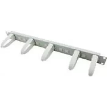 VALUE 19 Cable Management plate - Kabelführungsplatte für Schaltschrank - Grau - 1U - 25.4/48.3 cm (10/19)