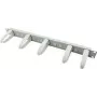 VALUE 19 Cable Management plate - Kabelführungsplatte für Schaltschrank - Grau - 1U - 25.4/48.3 cm (10/19)
