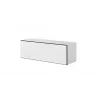 Cama living room furniture set ROCO 2 (2xRO1 + 4xRO3) Biały/Czarny/Biały