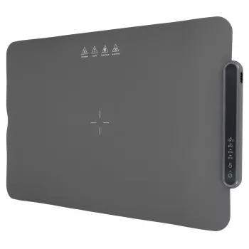 Extralink Mata grzewcza elektryczna szary 63X38 CM 400W