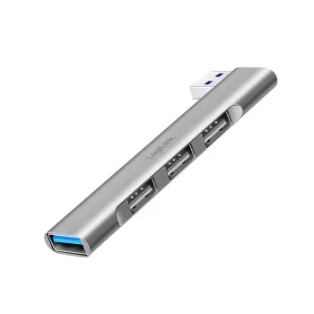 LogiLink Hub USB 3.2 Gen1 4-portowy USB-A 1x USB3.0 AF 3x USB2.0 AF UA0436