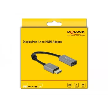 Aktywny adapter DisplayPort 1.4 na HDMI DeLOCK 66436