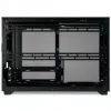 Obudowa PC Mini ITX/ATX ssupd Meshroom D (CS-MRD-BK-1) — kompaktowa czarna obudowa z panelami mesh