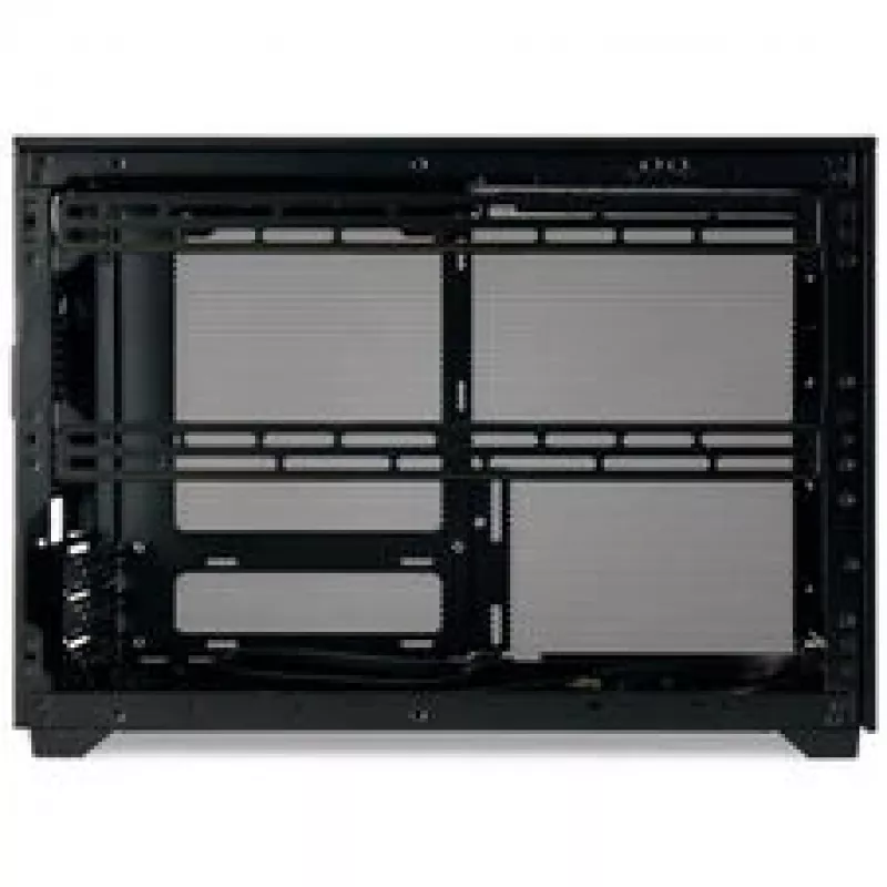 Obudowa PC Mini ITX/ATX ssupd Meshroom D (CS-MRD-BK-1) — kompaktowa czarna obudowa z panelami mesh