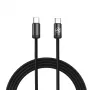 Kabel USB-C Tellur TLL155791, 1 m, 3A, czarny