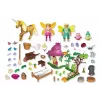 Zestaw figurek Princess Magic 71838 Przytulny domek wróżki i złoty jednorożec